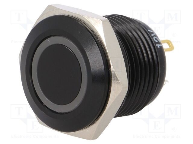 Comutator anti-vandalism ONPOW Poz: 2 SPST-NO 2A/36VDC IP65 albă