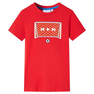 Tricou pentru copii, roșu, 140 12428 foto