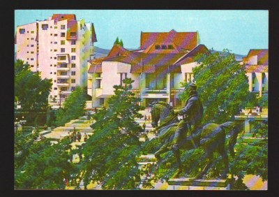 CPIB 19779 CARTE POSTALA - TARGU MURES. STATUIA LUI AVRAM IANCU foto