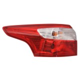 Stop spate lampa Ford Focus III, 10.2014- Model Sedan, partea Stanga, partea exteRioara, cu suport becuri, Varroc