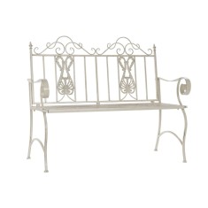 Bancă DKD Home Decor Alb 118 x 53 x 98 cm