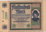 Bancnota Germania 5000 Mark 1922 &ndash; Spinelli &ndash; seria K 093063 K &ndash; Pick 77