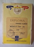 Diploma acordata in anul 1976 - a obtinut Titlul de EVIDENTIAT IN MUNCA la intreprinderea Mecanica fina din Bucuresti