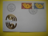 HOPCT PLIC FDC S NR 90 ELVETIA -EUROPA CEPT 1973