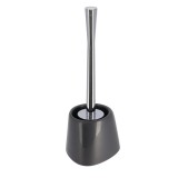 Perie De Toaletă Conica Pvc &ndash; Gri Compoziție Polirăsină + Pvc