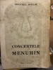 Concert Simfonic Jehudi Menuhin dirijat George Enescu, 1946, Societatea Romana Radiodifuziune - Arta Muzicala