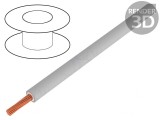 Cablu Silivolt 2V 2.5mm2 Cu Silicon Gri 100m
