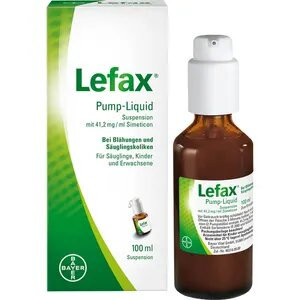 Suspensie orala, Lefax Pump Liquid, 100 ml, lichid cu pompita, aroma de banane