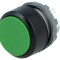 Comutator apăsare 22mm verde