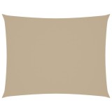 Cumpara ieftin Panza de parasolar, bej, 4x5 m, tesatura oxford, dreptunghiular