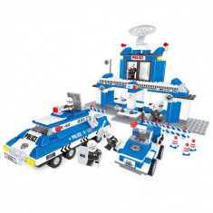 Set cuburi Lego, actual investing, model sediu politie, 567 piese foto