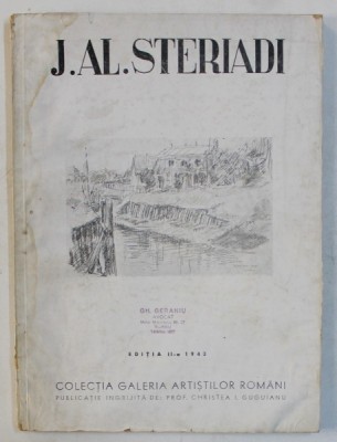 JEAN ALEX . STERIADI , text de G . OPRESCU , EDITIE A II - A , 1943 , PREZINTA HALOURI DE APA * foto