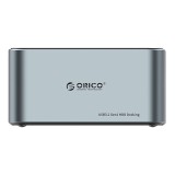 Stație de andocare Orico pentru HDD / SSD de 2,5&quot; / 3,5&quot;, 5Gbps, USB-C la USB-C/A cu funcție de clonare (negru)