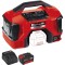 Einhell TE-AC 18/11 LiAC PRESSITO PXC + Starter Kit - Compresor hibrid 11 bar + Set 1 acumulator si incarcator Li-Ion 18 V 4 Ah