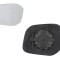Geam oglinda exterioara cu suport fixare Volkswagen Caddy 3 (2k), 06.2015-, Dreapta, geam convex; cromat, View Max