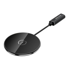 INCARCATOR wireless Vention 15W, 1 x wireless, alimentare prin USB Type-C, Aluminiu si sticla securizata, , &quot;FGABAG&quot; (timbru verde 0.18 lei) - 6922794