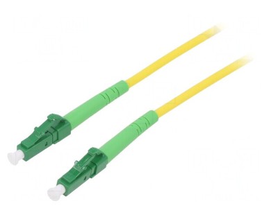 Patch Cord Fibra Optica OS2 LC/APC 5m LSZH foto