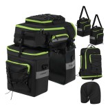 Geanta bicicleta impermeabila Trizand 65L, sistem 3 &icirc;n 1