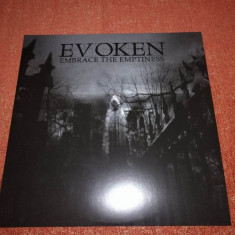 Black Death Metal Evoken Embrace The Emptiness 2 LP Eu 2017 vinil vinyl nou