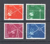 Elvetia 1952 - Comunicații, electricitate, serie neuzata