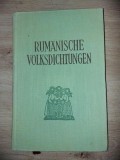 Rumanische volksdichtungen- Alfred Margul-Sperber