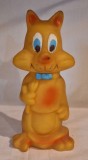 VULPOI - figurina din cauciuc, papusa - Jucarie, veche Aradeanca anii 1970 RARA