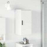 VidaXL Dulap de Baie Alb foarte lucios 30 x 31.5 x 61 cm Lemn compozit
