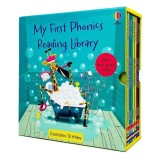 Cumpara ieftin Usborne My First Phonics Reading Library 12 Books Collection Box Set