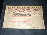 ZIARUL ROMANIA LIBERA 13 IANUARIE 1949