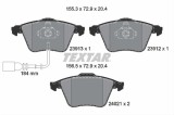 Set placute frana TEXTAR 2391301