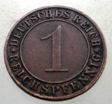 B.280 GERMANIA WEIMAR 1 REICHSPFENNIG 1935 D