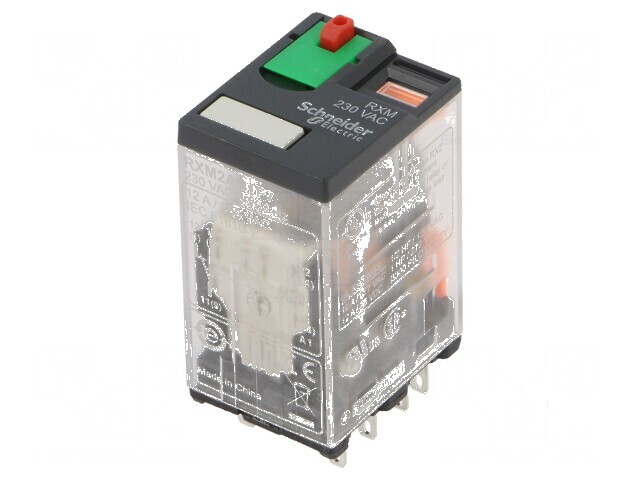 Releu electromagnetic DPDT 230VAC 5A