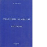 Nume proprii in medicina. Dictionar - Ioana Soare
