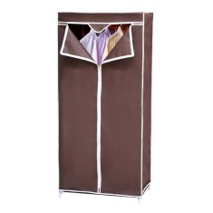 Dulap textil Wardrobe, 70 x 45 x 150 cm, Gri foto