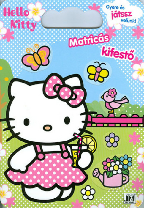 Hello Kitty - A4 sz&iacute;nező mappa - A4 sz&iacute;nező mappa