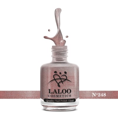 No.248 shimmering Bronze| Weekly Nail Polish 15ml foto