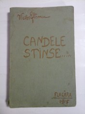 CANDELE STINSE... - VICTOR EFTIMIU