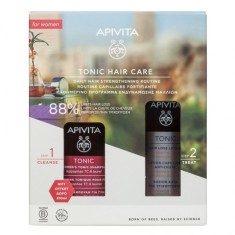Apivita Tonic Hair Care pentru femei Loțiune tonică &icirc;mpotriva căderii părului 150 ml + Cadou Șampon tonic pentru femei 250 ml