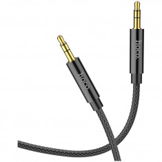 Cablu Audio HOCO, UPA19, 3.5 mm la 3.5 mm, AUX, 1m, Negru