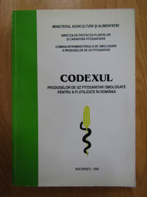 Codexul produselor de uz fitosanitar omolgate pentru a fi utilizate in Romania foto