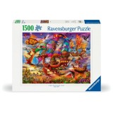 Cumpara ieftin Ravensburger - Puzzle lucruri zburatoare 1500 piese