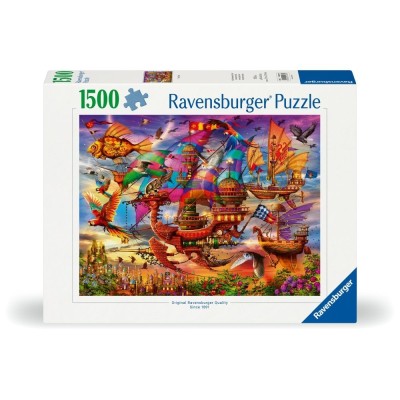 Ravensburger - Puzzle lucruri zburatoare 1500 piese foto