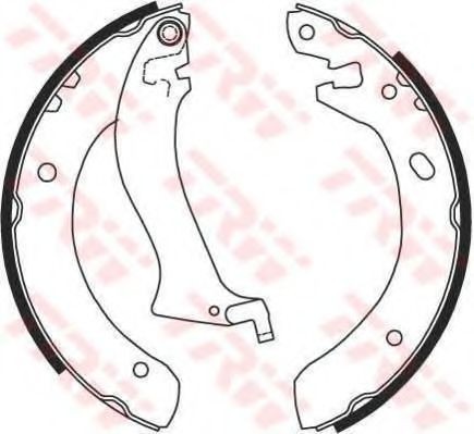 Set saboti frana LAND ROVER FREELANDER (LN) (1998 - 2006) TRW GS8633