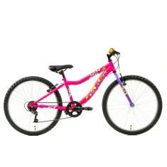 Bicicleta Copii DHS Plasma - 24 Inch, Roz Ultimate FactoryBikes