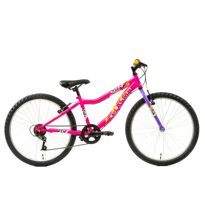Bicicleta Copii DHS Plasma - 24 Inch, Roz Ultimate FactoryBikes
