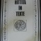 GANDIREA HITTITA IN TEXTE de CONSTANTIN DANIEL , 1986