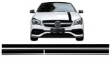 Set Stickere Negru Mat compatibil cu MERCEDES CLA W117 C117 X117 (2013-2016) A-Class W176 (2012-2018) 45 Design Edition 1 STICKERMBHMB