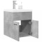 vidaXL Set mobilier de baie, 2 piese, gri beton, lemn compozit 3324857