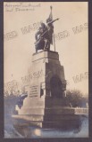 671 - FOCSANI, Vrancea, Statue, Romania - old postcard, real Photo - used - 1905