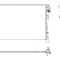 Radiator racire motor Dodge Journey; Fiat Freemont (Jc, Jf)
